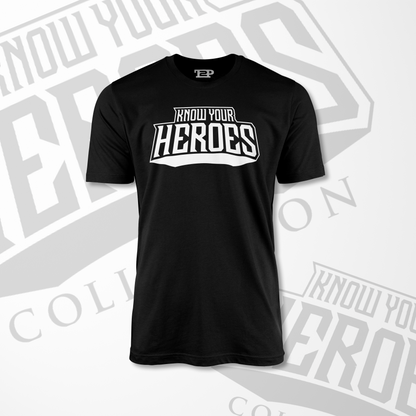 KYH - KNOW YOUR HEROES LOGO SHEILD Unisex Premium Limited Edition Short Sleeve Crew Tee