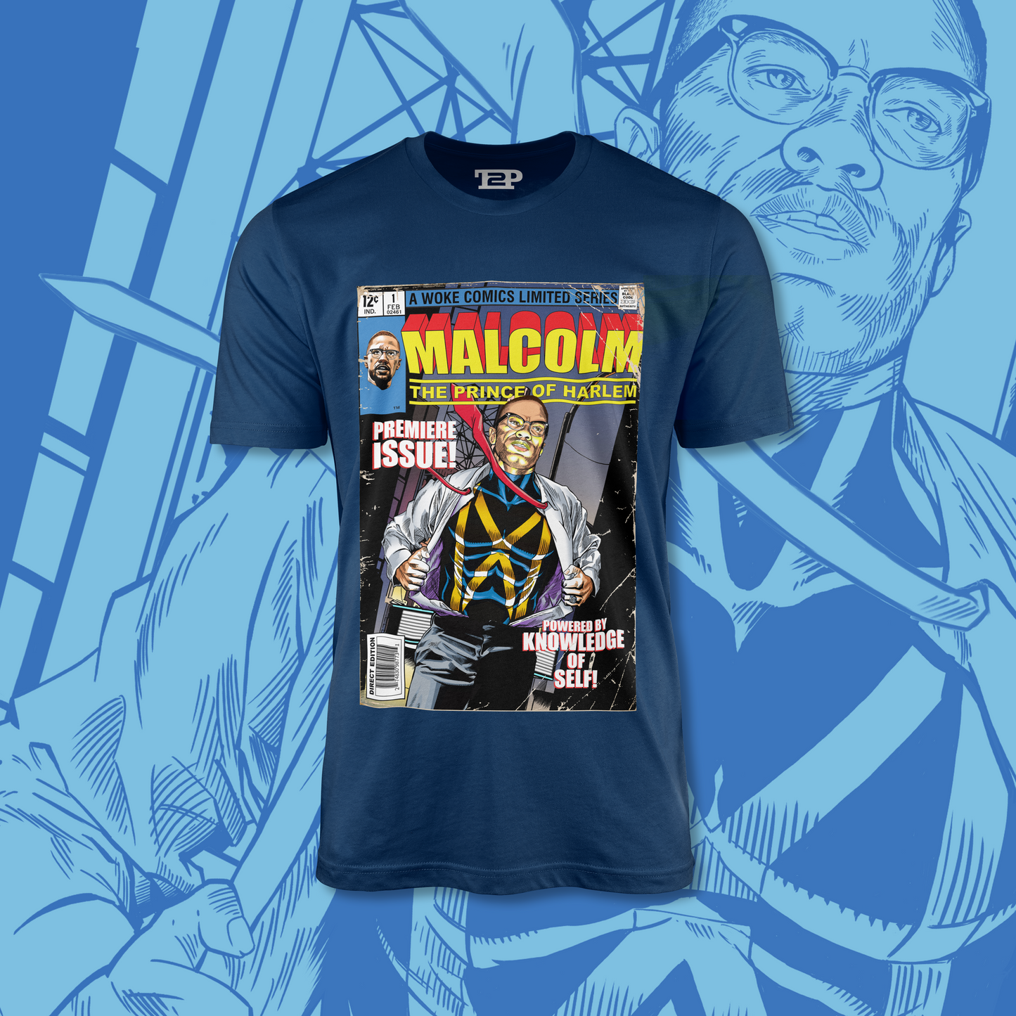 KYH - MALCOLM THE PRINCE OF HARLEM Unisex Premium Limited Edition Short Sleeve Crew Tee