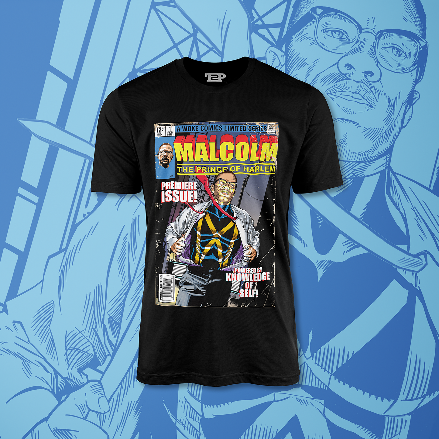 KYH - MALCOLM THE PRINCE OF HARLEM Unisex Premium Limited Edition Short Sleeve Crew Tee